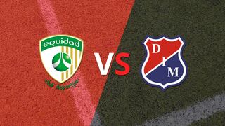 Termina el primer tiempo con una victoria para La Equidad vs Independiente Medellín por 1-0