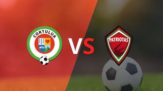 Termina el primer tiempo con una victoria para Cortuluá vs Patriotas FC por 1-0