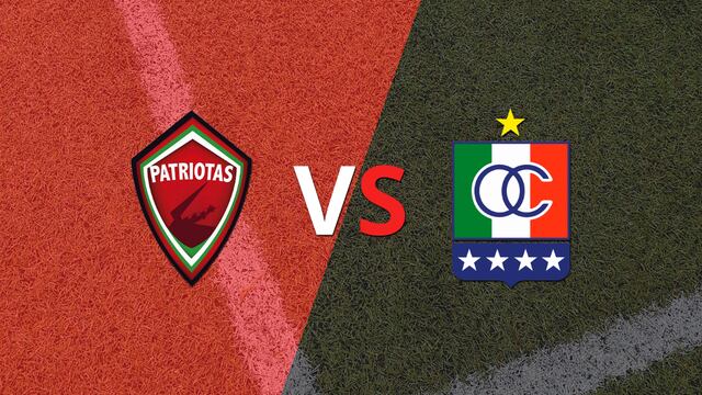 Comenzó el segundo tiempo y Patriotas FC está empatando con Once Caldas en el estadio De La Independencia