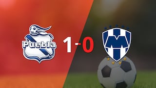 En su casa Puebla derrotó a CF Monterrey 1 a 0