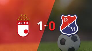 Santa Fe gana por la mínima a Independiente Medellín en el Campín