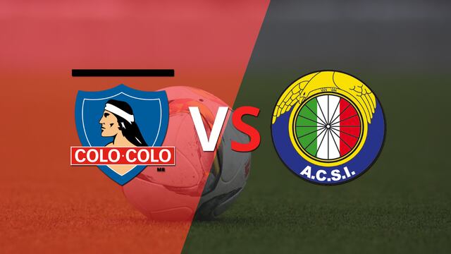 Termina el primer tiempo con una victoria para Colo Colo vs Audax Italiano por 1-0