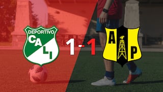 Deportivo Cali y Alianza Petrolera se reparten los puntos y empatan 1-1