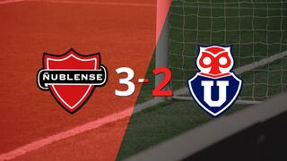 Universidad de Chile pierde 2-3 con Ñublense pese al doblete de Cristian Palacios