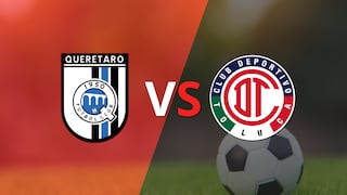 Querétaro gana por la mínima a Toluca FC en el estadio la Corregidora
