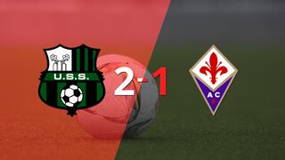 Sassuolo consiguió una victoria en casa por 2 a 1 ante Fiorentina