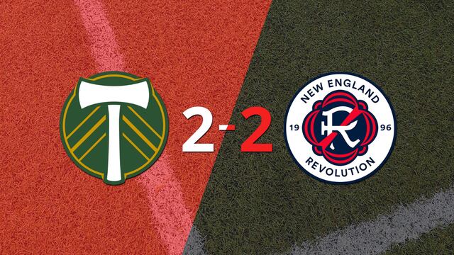 Portland Timbers y New England Revolution firman un empate en dos