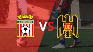 Comenzó el segundo tiempo y Curicó Unido está empatando con Unión Española en el estadio Bicentenario La Granja