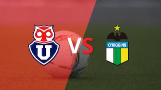 Termina el primer tiempo con una victoria para O'Higgins vs Universidad de Chile por 1-0