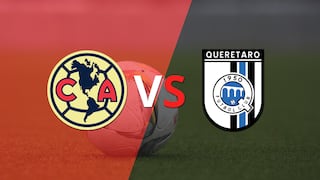 ¡Ya se juega la etapa complementaria! Club América vence Querétaro por 1-0