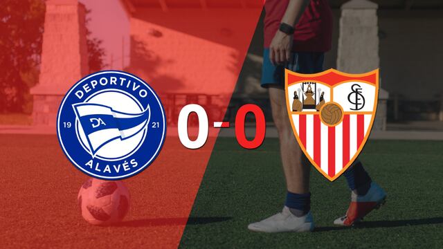 Alavés y Sevilla terminaron sin goles