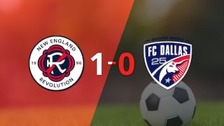En su casa New England Revolution derrotó a FC Dallas 1 a 0