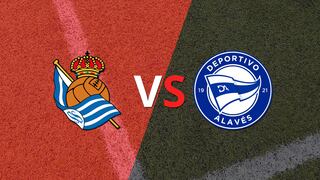 Real Sociedad y Alavés se mantienen sin goles al finalizar el primer tiempo