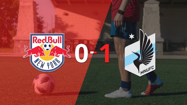 A Minnesota United no le sobró nada, pero venció a New York Red Bulls en su casa por 1 a 0