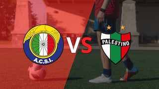 Palestino llegó al descuento en el final del partido