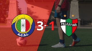 Audax Italiano paseó a Palestino y selló su triunfo 3 a 1