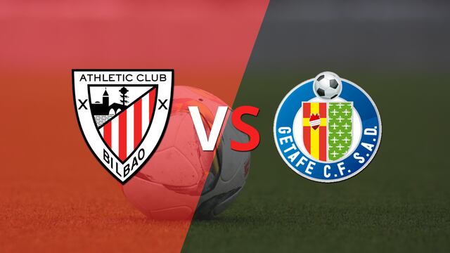 Athletic Bilbao y Getafe empatan 1-1 y se van a los vestuarios