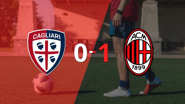 A Milan no le sobró nada, pero venció a Cagliari en su casa por 1 a 0