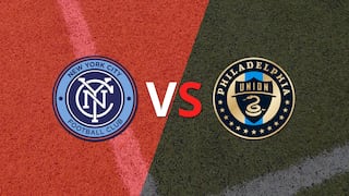 Termina el primer tiempo con una victoria para Philadelphia Union vs New York City FC por 2-0