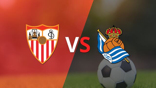 Sevilla y Real Sociedad se mantienen sin goles al finalizar el primer tiempo