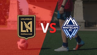 Los Angeles FC y Vancouver Whitecaps FC empatan 2-2 y se van a los vestuarios