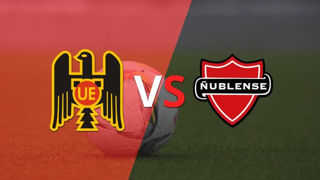 Termina el primer tiempo con una victoria para Unión Española vs Ñublense por 1-0