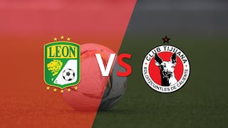 León y Tijuana  empatan 0-0 y se van al entretiempo