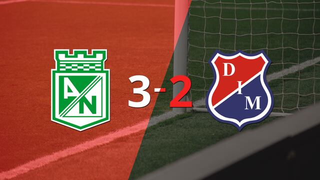Independiente Medellín perdió ante At. Nacional el clásico paisa y Sebastián Gómez anotó doblete