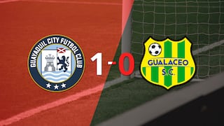 Guayaquil City aprovechó su localía y venció a Gualaceo