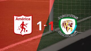 América de Cali y Jaguares se repartieron los puntos en un 1 a 1