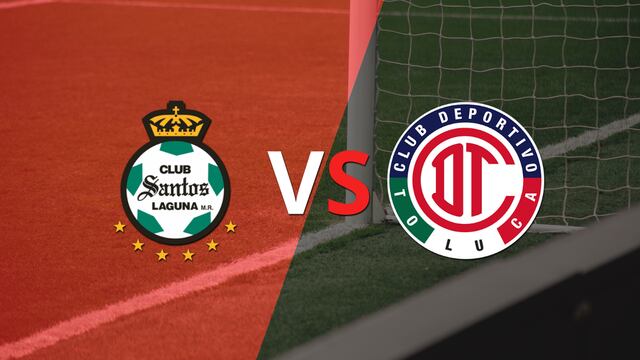 Termina el primer tiempo con empate en 0 entre Toluca FC y Santos Laguna