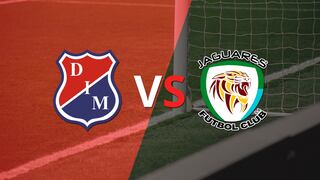 Arranca el segundo tiempo sin goles entre Independiente Medellín y Jaguares