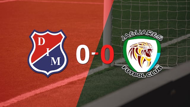 Sin goles, Independiente Medellín y Jaguares igualaron el partido