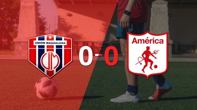 Sin muchas emociones, U. Magdalena y América de Cali empataron 0-0