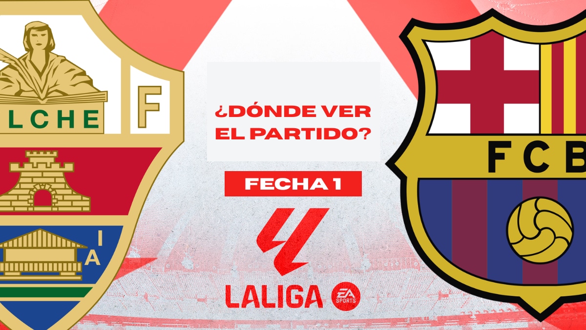 Barcelona vs. Elche. (Composición: Depor)