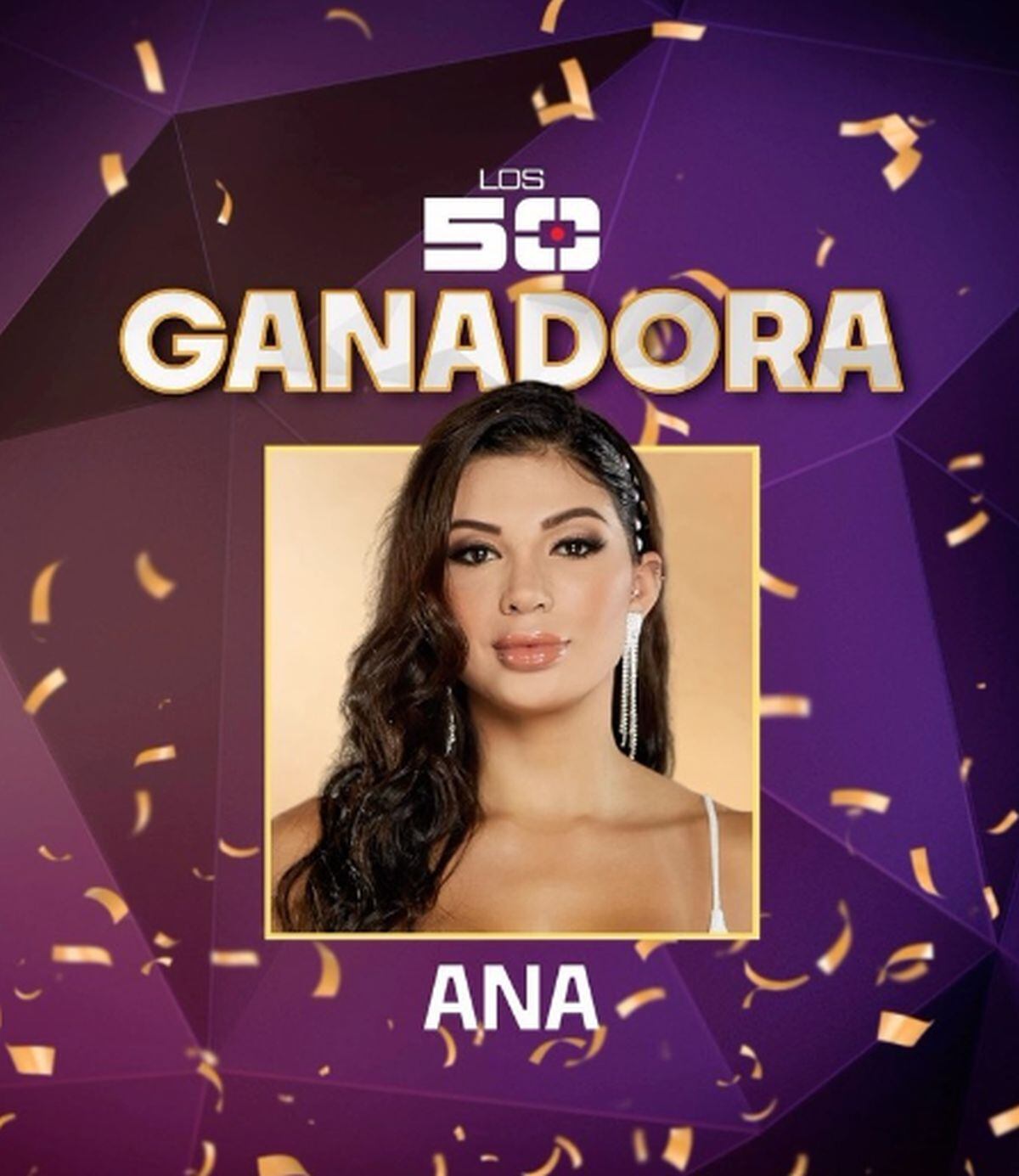 Ana Parra ganó la primera temporada de "Los 50" (Foto: Telemundo)