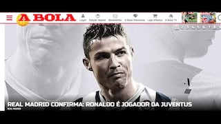 De Madrid a Turín: la reacción del mundo tras el fichaje de Cristiano Ronaldo por Juventus