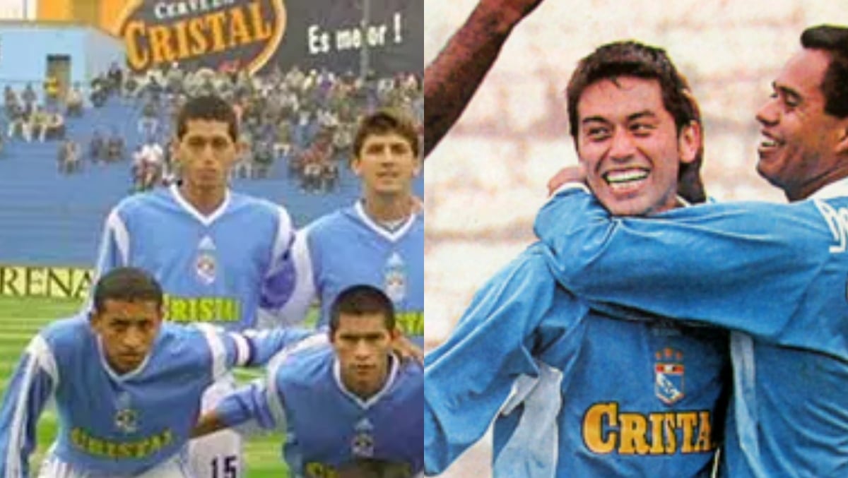 Ambos vistieron la camiseta de Cristal a inicios de los 2000 | Foto: Difusión