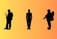 Elige uno de los tres soldados en la ilustración para conocer tu nivel de valentía