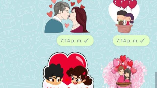 Cómo obtener los mejores stickers de WhatsApp por el Día de San Valentín 2024 