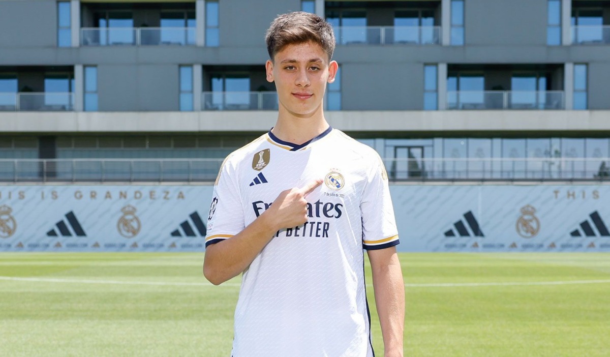 Arda Güler llegó al Real Madrid en esta temporada. (Foto: Real Madrid)