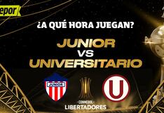 A qué hora juega Junior vs. Universitario de Deportes