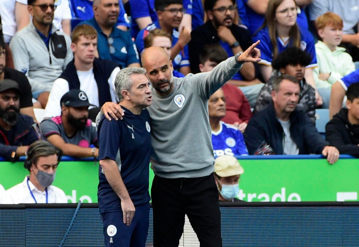 Juanma Lillo vuelve a ser el segundo de Pep Guardiola.