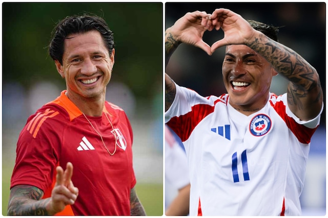 Las alineaciones de Perú y Chile para el partido en Texas por Copa América. (Foto: EFE / Getty Images)