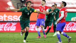 Bolivia empató sobre el final a Chile y sigue en la lucha por llegar a Qatar 2022
