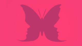 ¿La mariposa o los rostros? Dinos qué ves primero en la imagen y descubre si eres una persona tranquila