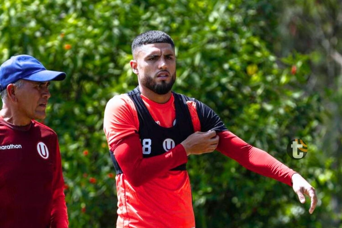 Rodrigo Ureña vuelve a entrenar con Universitario este miércoles. (Foto: GEC)