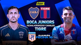 Canales TV / Streaming para ver Boca vs. Tigre: horarios de TV por Liga Profesional