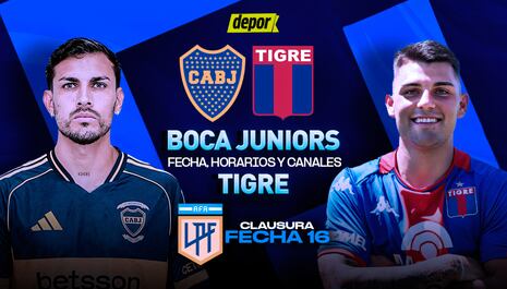 Canales TV / Streaming para ver Boca vs. Tigre: horarios de TV por Liga Profesional