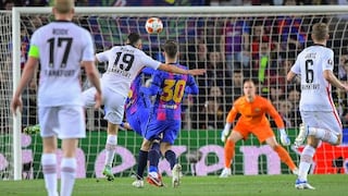 La ventaja es alemana: golazo de Santos Borré para el 2-0 del Barcelona vs. Frankfurt